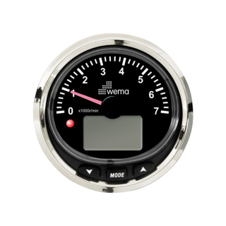 Wema NMEA2000 Silber-Serie Anzeige DZM 7000U weiß 21352159