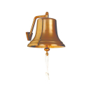 Foresti & Suardi Glocke Messing m Halter 21cm 24103021