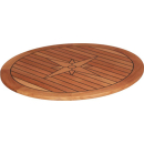 Eude Teak-Tischplatte Circle Ø65cm 75880018