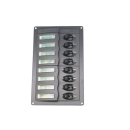 BEP Sicherung/Unterbrecher Paneel 12V 8fach vertikal...