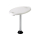 Garelick Tischsäule mit Tischplatte Quick Release oval 46x76cm 75888030
