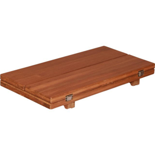 Eude Teak-Tischplatte Wing 33/66x65cm 75880038
