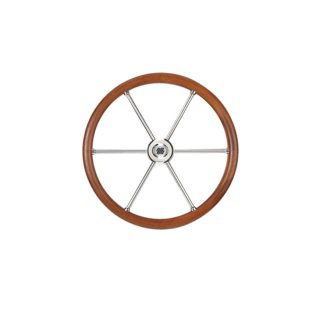 Ultraflex V85 Edelstahl-Steuerrad 500 Teak 75237935