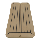 Eude Tischplatte Eco Teak Wing 34/68X60cm 75880080