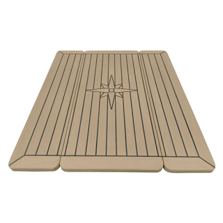 Eude Tischplatte Eco Teak Wing 34/68X80cm 75880081