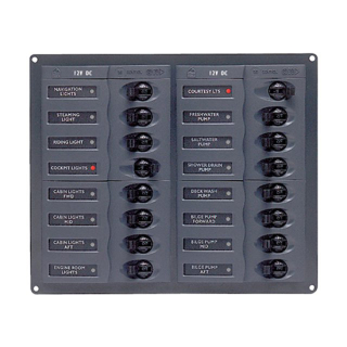 BEP Sicherung/Unterbrecher Paneel 12V 16-fach 14576052