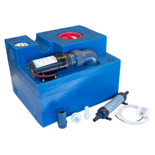 Albinus 47l Schmutzwassertank CPL Zerhacker 12V 17370142