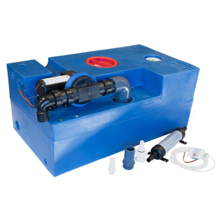 Albinus 72l Schmutzwassertank CPL Membran12V 17370141