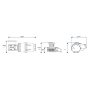 Lewmar Ankerwinde VX2+ 1kW Kettenspill 10mm 12V Set 76412040