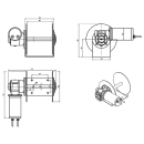 Savwinch Drumwinch 1000 Edelstahl Set 76500413