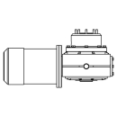Lewmar 68000535 V4 24V Motor/Gearbox 76500025