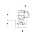 59093021 Lewmar Alloy-Retro-Kit Proportional TT185 3kW...