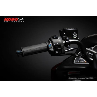 KOSO Apollo Heizgriff für ATV/Snowmobile für 7/8" + 7/8" Lenkerlänge 130mm , AX0730I0 AX0730I0