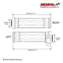 KOSO Apollo Heizgriff für ATV/Snowmobile für...