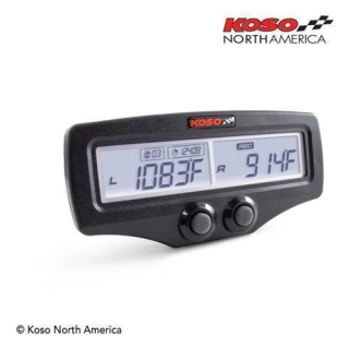 NEU KOSO Dual EGT Abgastemperatur Messgeraet EGT-02 EVO Datenlogger BA006001 BA006001