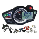 Neu KOSO RX1N+ Tachometer Drehzahlmesser ABE schwarz...