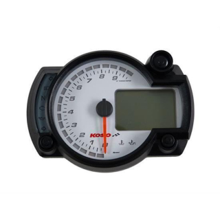 RX2N KOSO NEU RX2N+ Plus weiß 10 T U/Min Cockpit Tachometer Drehzahlmesser Tacho, BA015B16 BA015B16