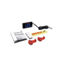Koso Volt Meter SUPER SLIM blau Voltmeter...