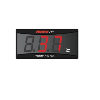 Koso BA024R11 Thermometer SUPER SLIM rot, BA024R11