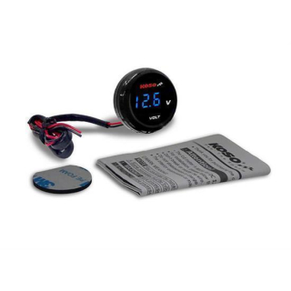 NEU KOSO Coin Voltmeter blaue Anzeige  BA067B00 BA067B00