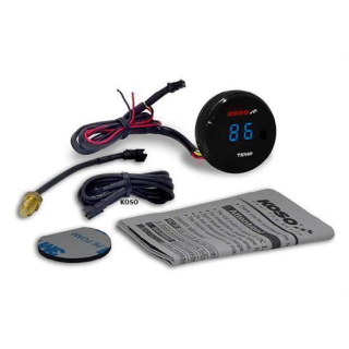 NEU KOSO Coin-Thermometer blaue Anzeige  BA067B10 BA067B10