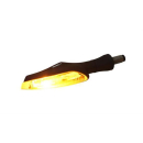 Koso HB030110 LED Blinker Infinity-F, schwarz, Rauchglas,...