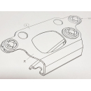 Koso RX4 TFT Tacho Halter für Version XSR-900 BE081010