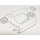 Koso RX4 TFT Tacho Halter für Version XSR-900 BE081010