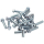 RFX M6 Sechskantschrauben mit Flansch Packung M6 x 16mm - 25 Stück  YAMAHA / YZ 125 (CE15) / YZ 125 / 2005 / OFFROAD / MX , 1128558
