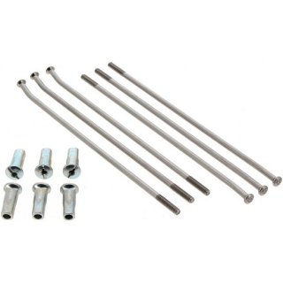 RFX 17" Speichensatz - silber/silber 36 Speichen  HUSQVARNA / FE 450 / FE 450 / 2022 / OFFROAD / ENDURO , 1037009