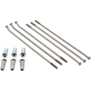RFX 17" Speichensatz - silber/silber 36 Speichen...