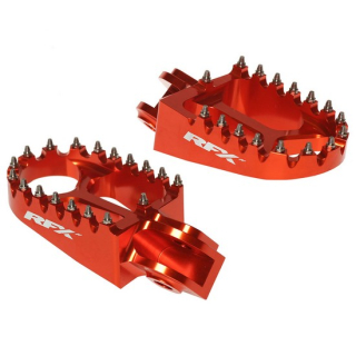 RFX Pro Series CNC-Aluminium Fußrasten - orange  HONDA / CRF 450 X (PE06) / CRF 450 X / 2012 / OFFROAD / ENDURO , 1110577001