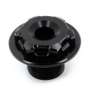 RFX Pro Series Lenkkopfmutter - schwarz  HONDA / CR 125 R...