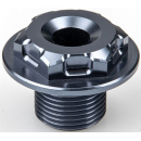 RFX Pro Series Lenkkopfmutter - mineralgrau  HONDA / CRF...