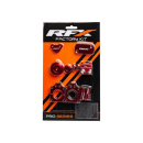 RFX Factory eloxiertes Styling-Kit - rot  HONDA / CRF 250...