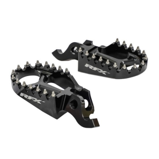 RFX Pro Series CNC-Aluminium Fußrasten - schwarz  HONDA / CRF 450 X (PE06) / CRF 450 X / 2012 / OFFROAD / ENDURO , 1149021001