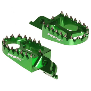 RFX Pro Series CNC-Aluminium Fußrasten - grün  HONDA / CRF 250 RX ENDURO / CRF 250 R / 2020 / OFFROAD / MX , 1110569001