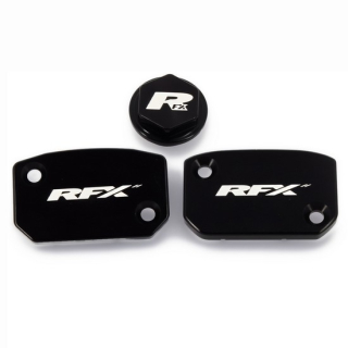 RFX Pro Series Satz Behälterabdeckung - schwarz  YAMAHA / YZ 450 F (CJ23) / YZ 450 F / 2019 / OFFROAD / MX , 1110893004