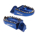 RFX Pro Series Shark Teeth Fußrasten - blau  FANTIC...