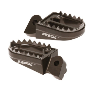 RFX Pro Series Shark Teeth Fußrasten - magnesium  FANTIC / XEF 450 RALLY / XEF 450 / 2024 / OFFROAD / ENDURO , 1110576002