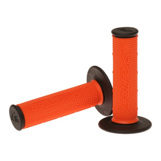 RFX Pro Zwei-Komponenten-Griffe Schwarz Enden (Orange/Schwarz) Paar  FANTIC / XEF 250 / XEF 250 / 2023 / OFFROAD / ENDURO , 1110706004