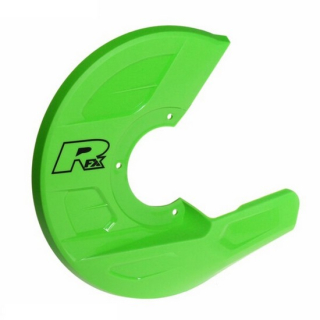 RFX Pro Scheiben- und Bremssattelschutz (Grün) Universal passend für RFX Scheibenschutzhalterungen  YAMAHA / YZ 250 F (CG40) / YZ 250 F / 2019 / OFFROAD / MX , 1110489003