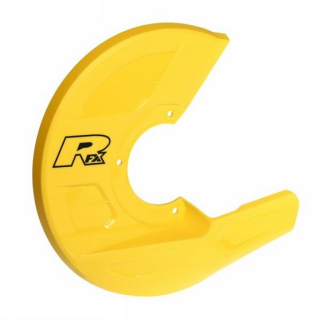 RFX Pro Scheiben- und Bremssattelschutz (Gelb) Universal passend für RFX Scheibenschutzhalterungen  FANTIC / XEF 250 / XEF 250 / 2024 / OFFROAD / ENDURO , 1110489007
