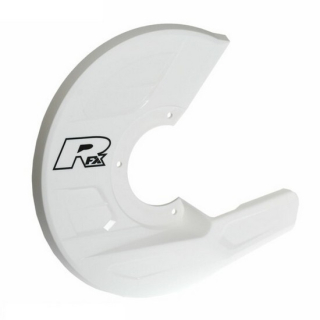 RFX Pro Scheiben- und Bremssattelschutz (Weiß) Universal passend für RFX Scheibenschutzhalterungen  FANTIC / XXF 250 / XXF 250 / 2024 / OFFROAD / MX , 1110489006