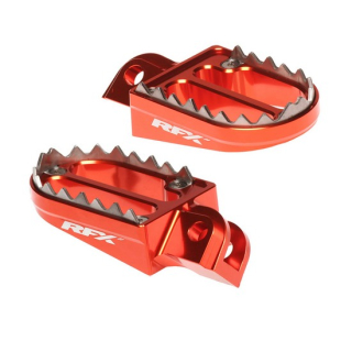 RFX Pro Series Shark Teeth Fußrasten - orange  KTM / 350 SX-F / 350 SX-F / 2011 / OFFROAD / MX , 1110580002