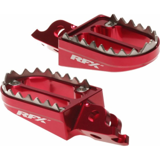 RFX Pro Series Shark Teeth Fußrasten - rot  KTM / 350 EXC-F FACTORY EDITION / 350 EXC-F / 2015 / OFFROAD / ENDURO , 1110582003