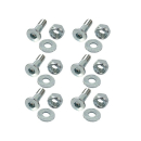 RFX Race M8 x 30mm Ritzelschraube und Muttern Kit - 6...