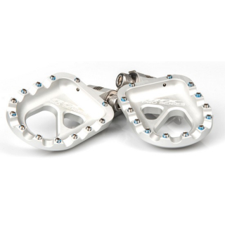 RFX Pro Series Trials CNC-Aluminium Fußrasten - silber  KTM / 200 EXC / 200 EXC / 2013 / OFFROAD / ENDURO , 1110593004