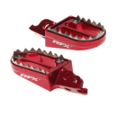 RFX Pro Series Shark Teeth Fußrasten - rot  KTM /...
