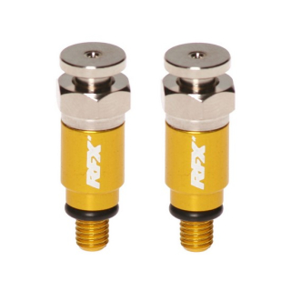 RFX Pro Gabel Entlüfter M5 x 0,8 (Gelb) Kayaba/Showa  KTM / 250 EXC SIX DAYS / 250 EXC / 2003 / OFFROAD / ENDURO , 1110504006